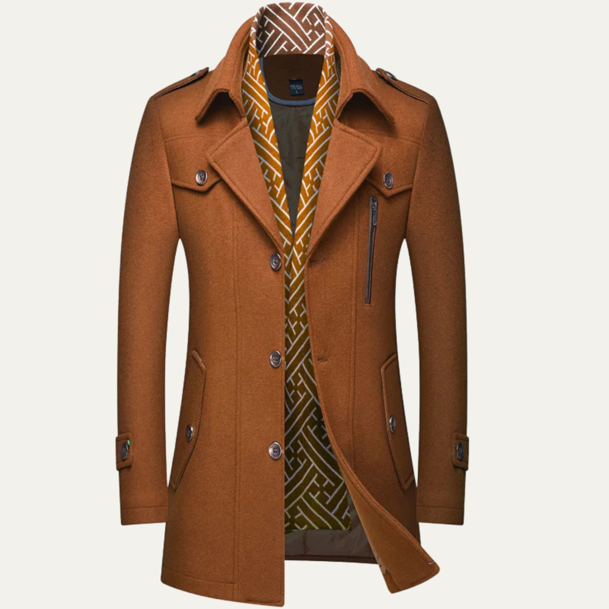 The Avebury Smart Double Breasted Winter Men's Coat
