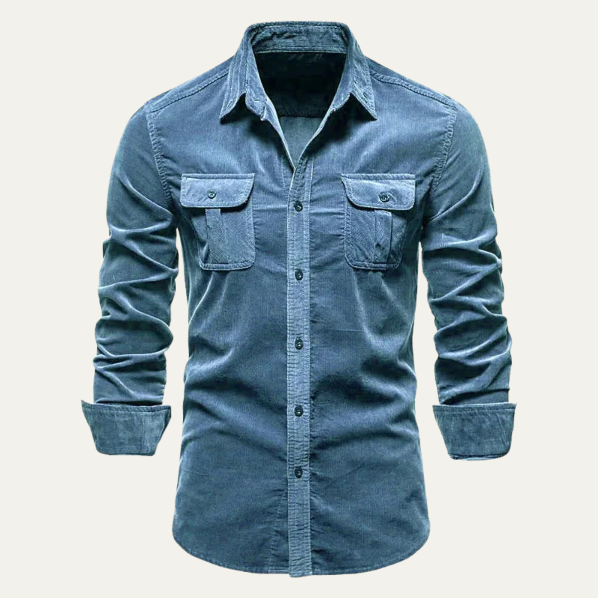 The Norwick Casual Button Down Men’s Corduroy Shirt
