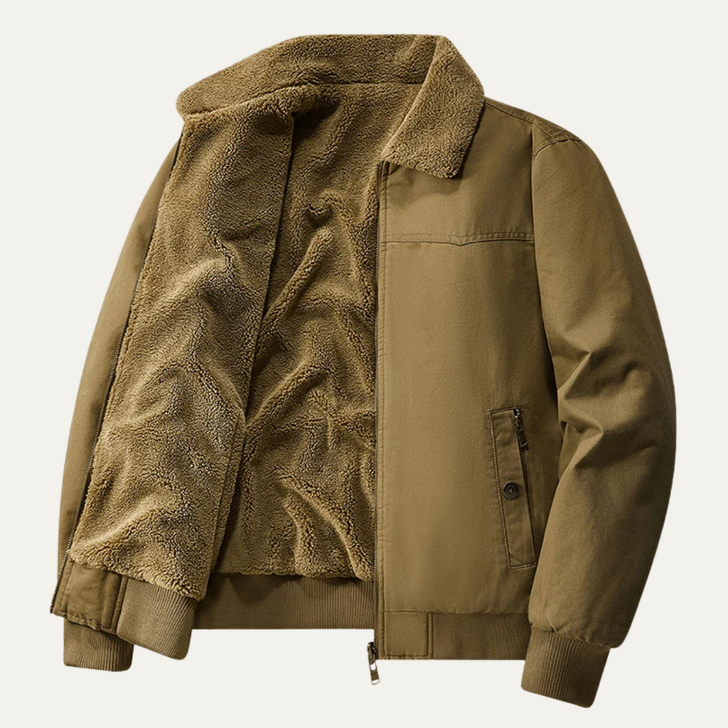 The Cardiff Fleece Lined Reversible Men's Bomber Jacket