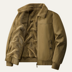 The Cardiff Fleece Lined Reversible Men's Bomber Jacket