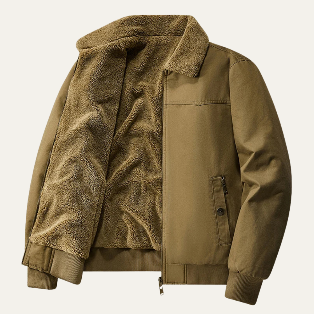 The Cardiff Fleece Lined Reversible Men's Bomber Jacket