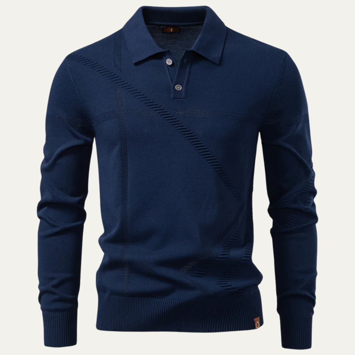 The Battersea Lightweight Knit Polo Men's Jumper