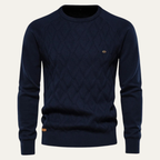 The Cannobio Men’s Classic Cable Knit Crew Neck Men’s Jumper