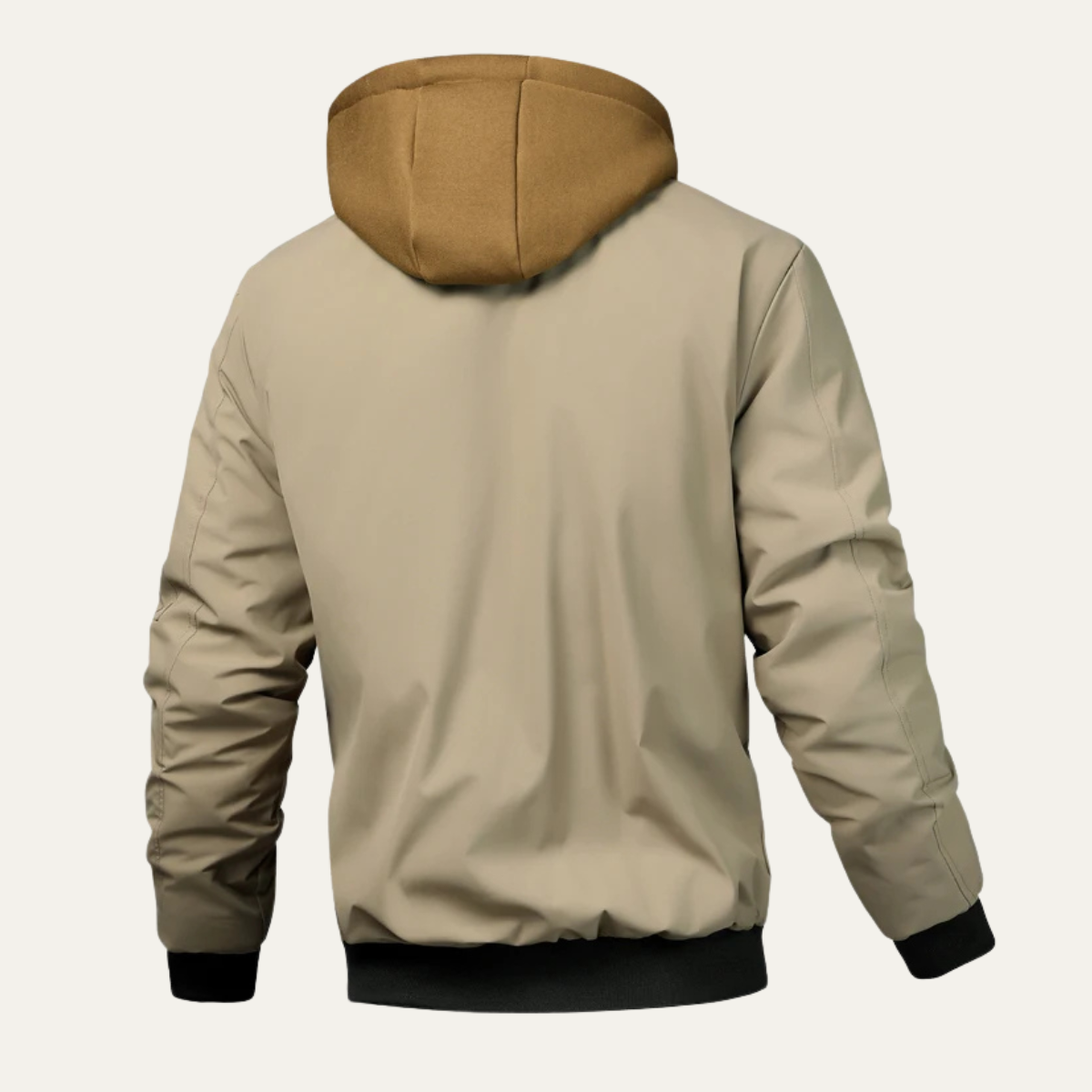 The Chianalea Men’s Casual Warm Hooded Bomber Jacket