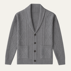 The Edinburgh Men’s Luxury Cashmere Button Cardigan