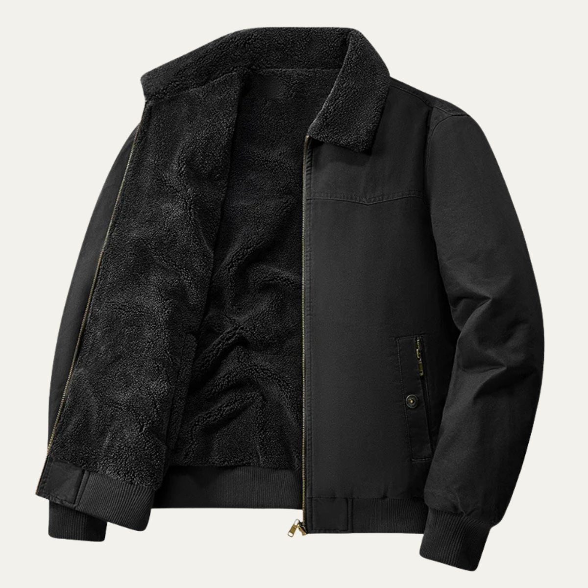 The Cardiff Fleece Lined Reversible Men's Bomber Jacket