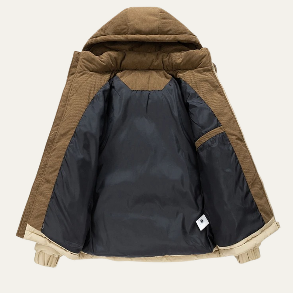 The Cranleigh Quilted Warm Winter Puffer Men's Jacket