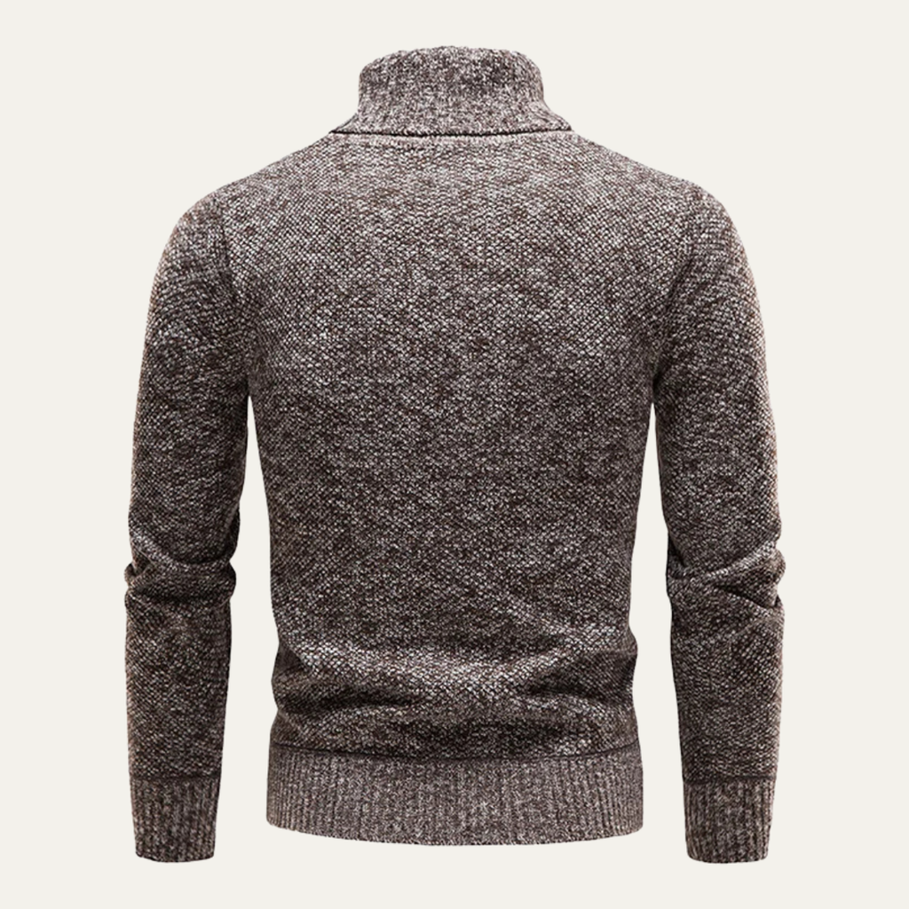 The Alessandria Thick Knit Warm Turtle Neck Men’s Jumper
