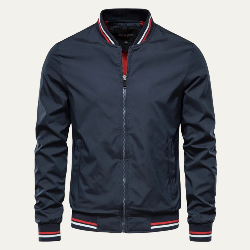 The Balmoral Bomber Jacket – Slim Fit Casual Zip Up