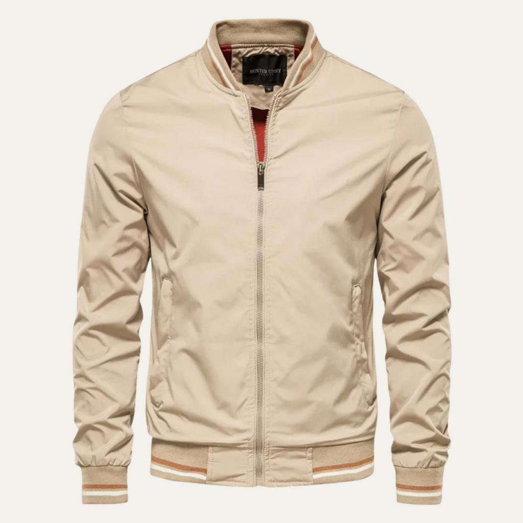 The Balmoral Bomber Jacket – Slim Fit Casual Zip Up