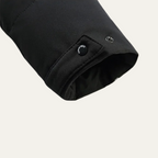 The Woking Men’s Thermal Longline Black Puffer Coat with Hood