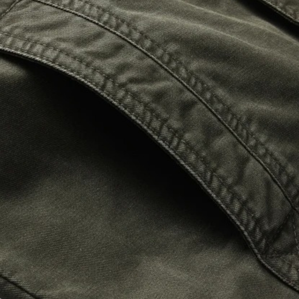 The Aberdeen Men's Trendy Cargo Cotton Jacket with Pockets