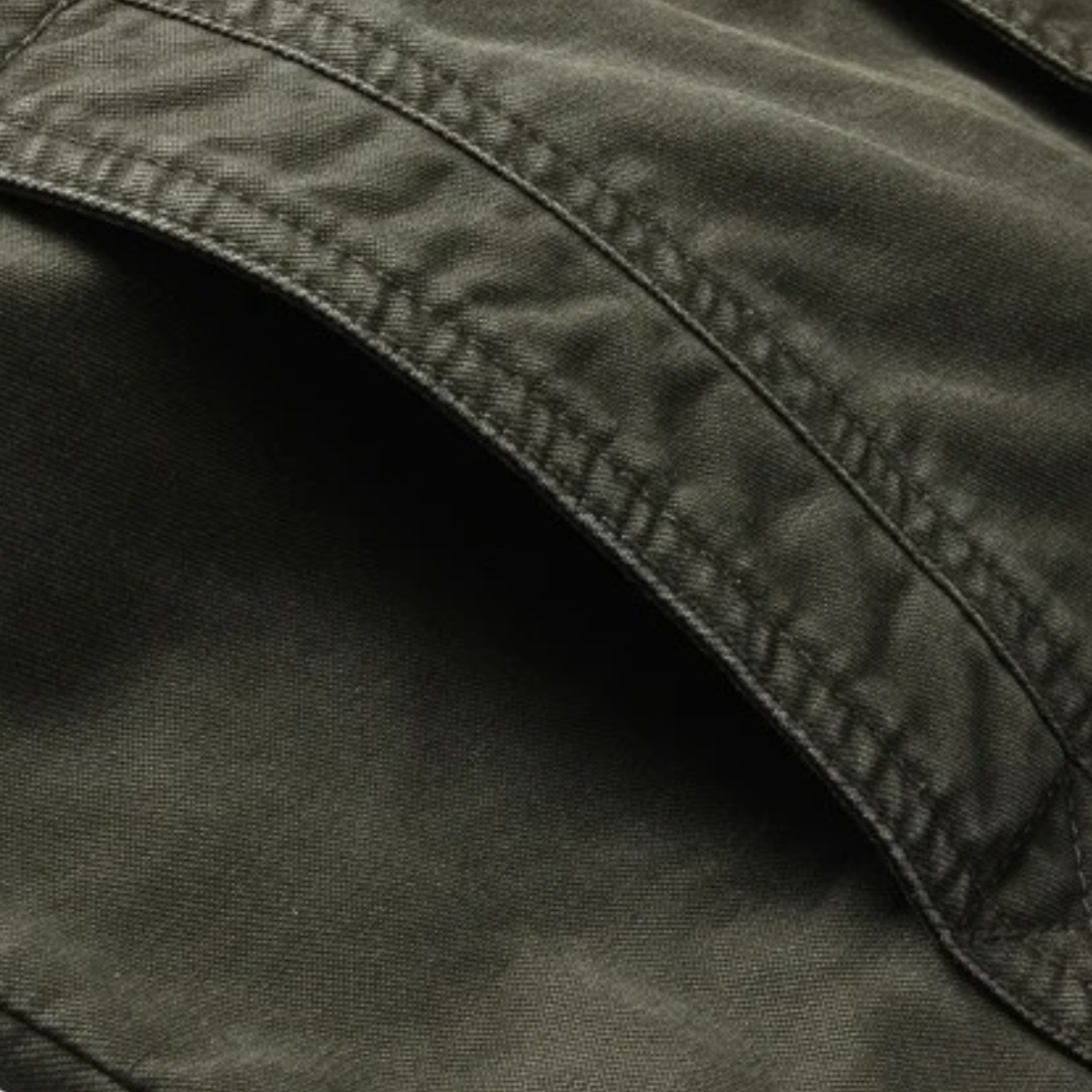 The Aberdeen Men's Trendy Cargo Cotton Jacket with Pockets