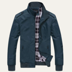 The  Firenze Men's Lightweight Stand Collar Bomber Jacket