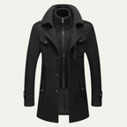 The Aberdeen Wool Blend Double Layer Men’s Coat
