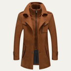 The Aberdeen Wool Blend Double Layer Men’s Coat