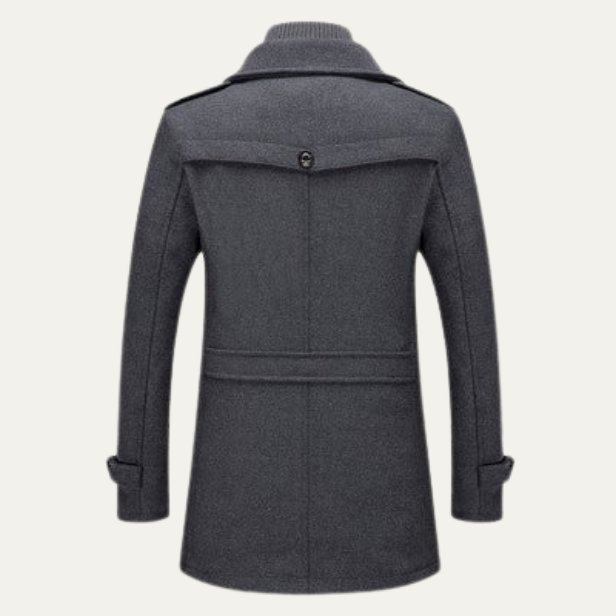 The Aberdeen Wool Blend Double Layer Men’s Coat