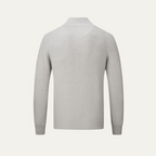 The Four Seasons Merino Wool Knitted Zip Cardigan Jumper for Men