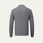 The Four Seasons Merino Wool Knitted Zip Cardigan Jumper for Men