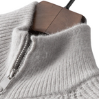 The Four Seasons Merino Wool Knitted Zip Cardigan Jumper for Men