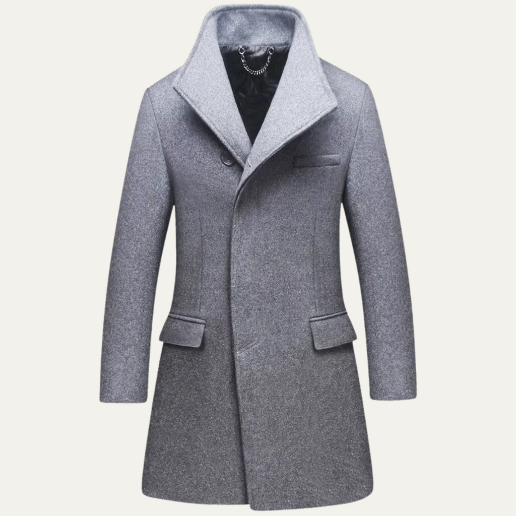 The Burford Men's Elegant Single Breasted Winter Jacket