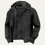 The Riomaggiore Men’s Lightweight Fleece Lined Hooded Jacket