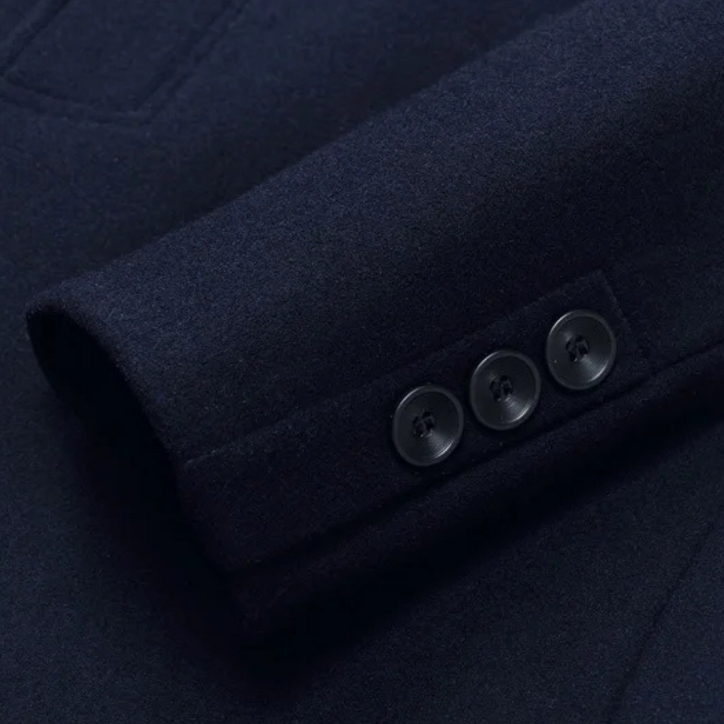 The Burford Men's Elegant Single Breasted Winter Jacket