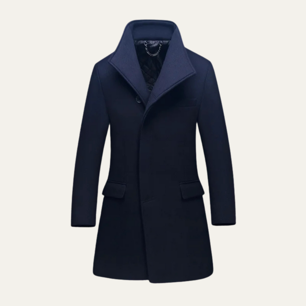 The Burford Men's Elegant Single Breasted Winter Jacket