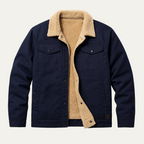 The Vancouver Men's Fleece Lined Outdoor Jacket - Modern & Warm