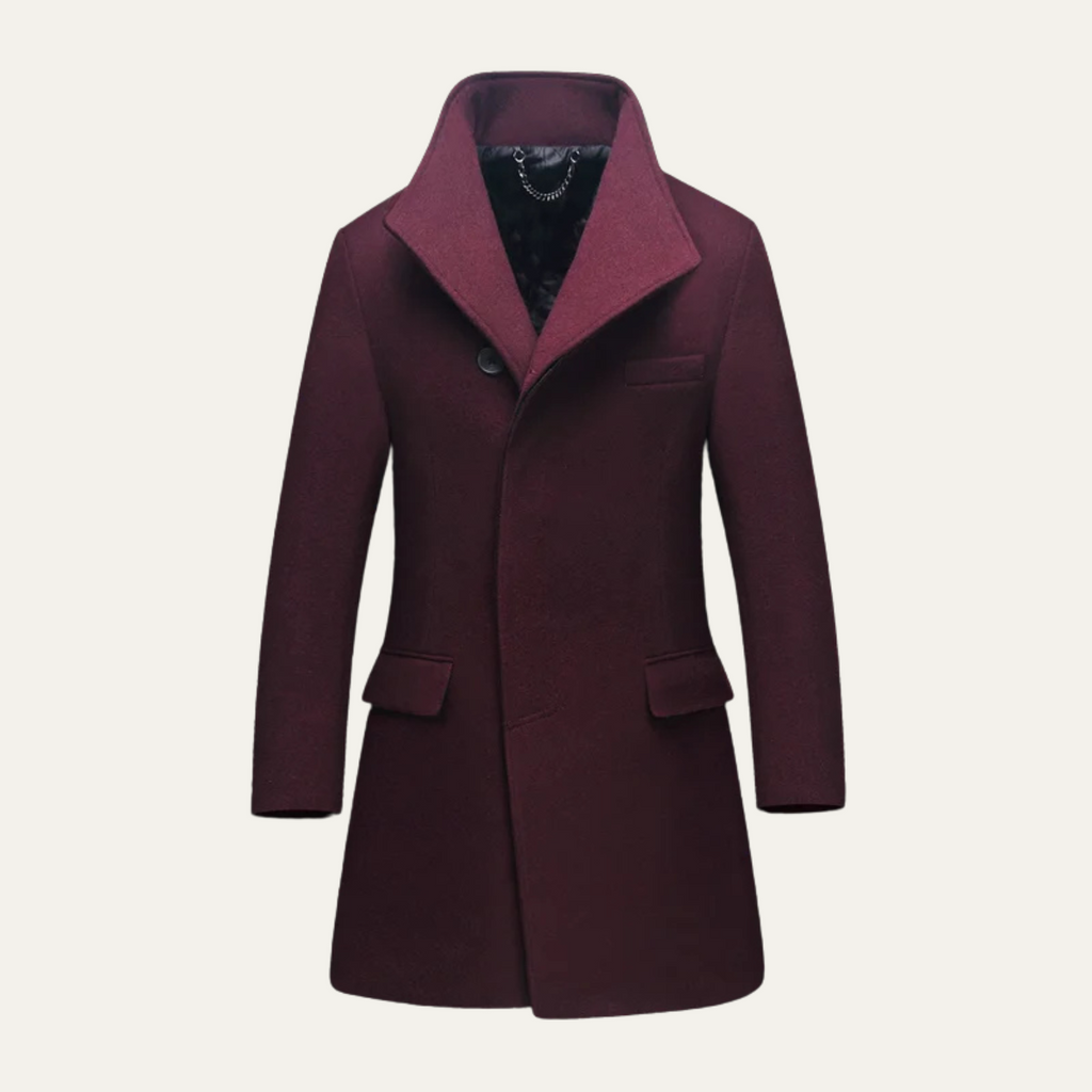 The Burford Men's Elegant Single Breasted Winter Jacket