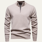 The Pesaro Men’s Half Zip Fleece Stand Collar Jumper