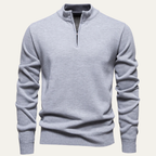 The Pesaro Men’s Half Zip Fleece Stand Collar Jumper
