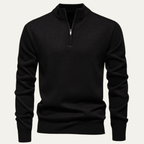 The Pesaro Men’s Half Zip Fleece Stand Collar Jumper