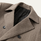 The Cambridge Trendy Slim Fit Wool Blend Overcoat for Men