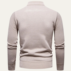 The Pesaro Men’s Half Zip Fleece Stand Collar Jumper