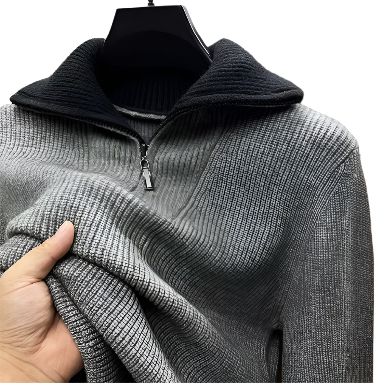 The Exeter Quarter Zip Jumper for Men