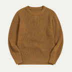 The Tokyo Merino Wool Ribbed O-Neck Jumper