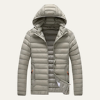 The Brunello Men’s Winter Hooded Puffer Parka Jacket