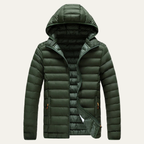 The Brunello Men’s Winter Hooded Puffer Parka Jacket