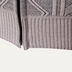 The Chianti High Neck Winter Zip Up Knit Men's Cardigan