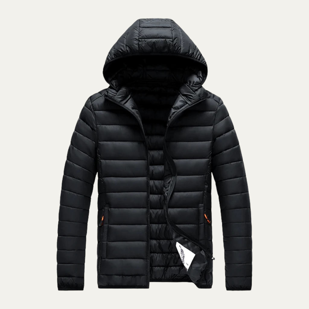 The Brunello Men’s Winter Hooded Puffer Parka Jacket
