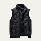 The Belgravia Men’s Luxury Black Puffer Quilted Gilet - 2025