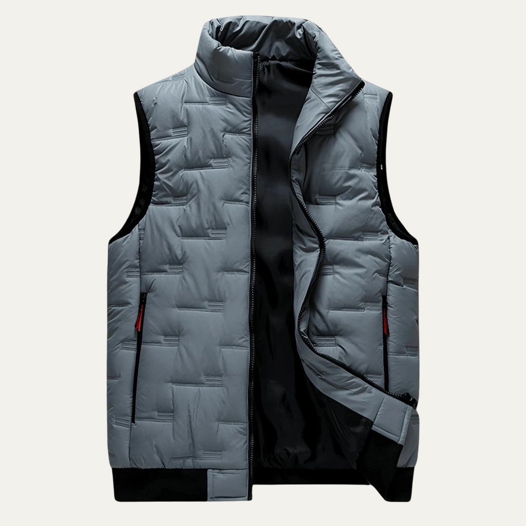 The Belgravia Men’s Luxury Black Puffer Quilted Gilet - 2025