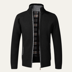 The Glasgow Men's Knitted Zip Up Winter Cardigan