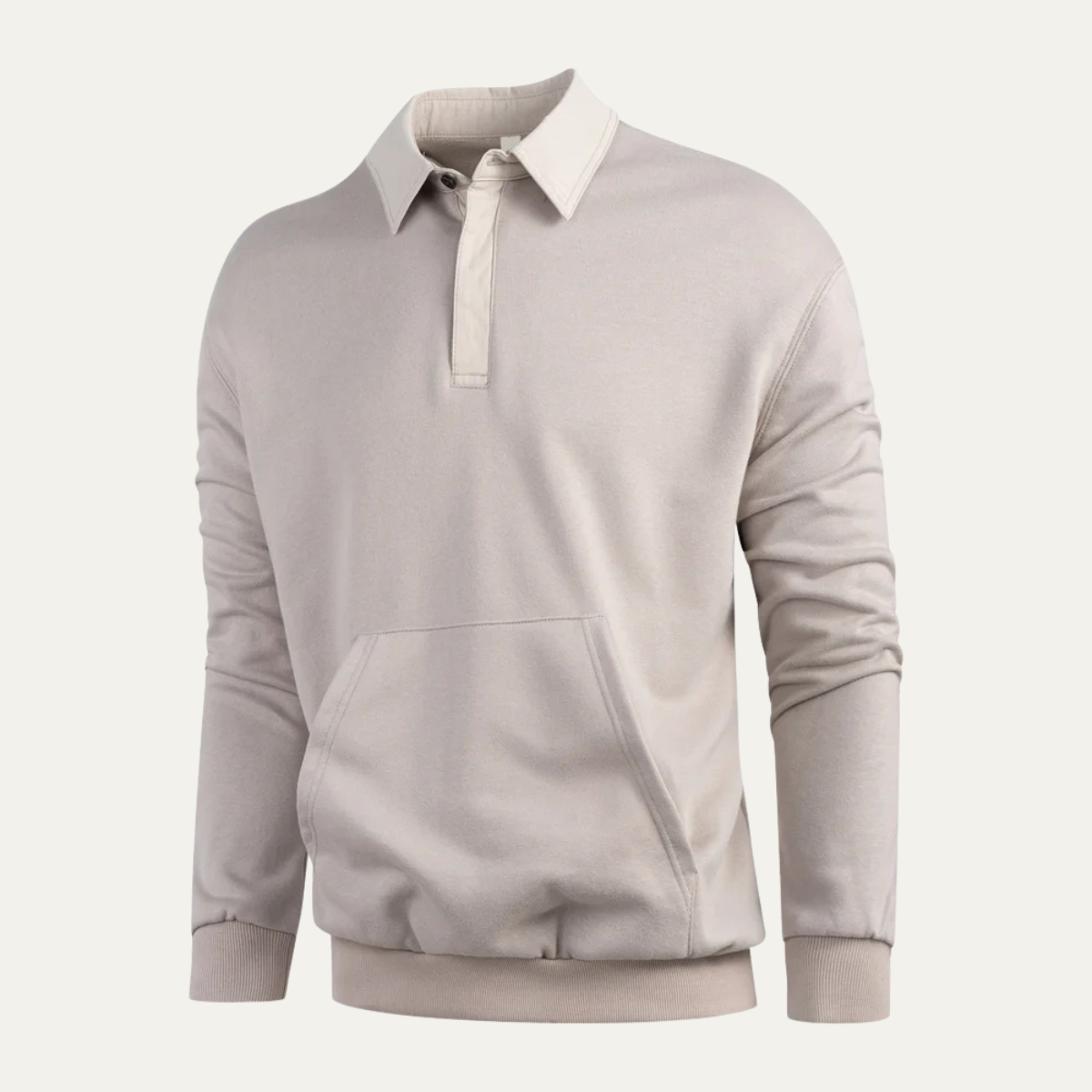 The Marettimo Collared Cotton Polo Men's Jumper with Pocket