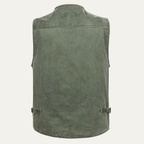 The Benevento Retro Outdoor Utility Multi Pocket Men’s Vest