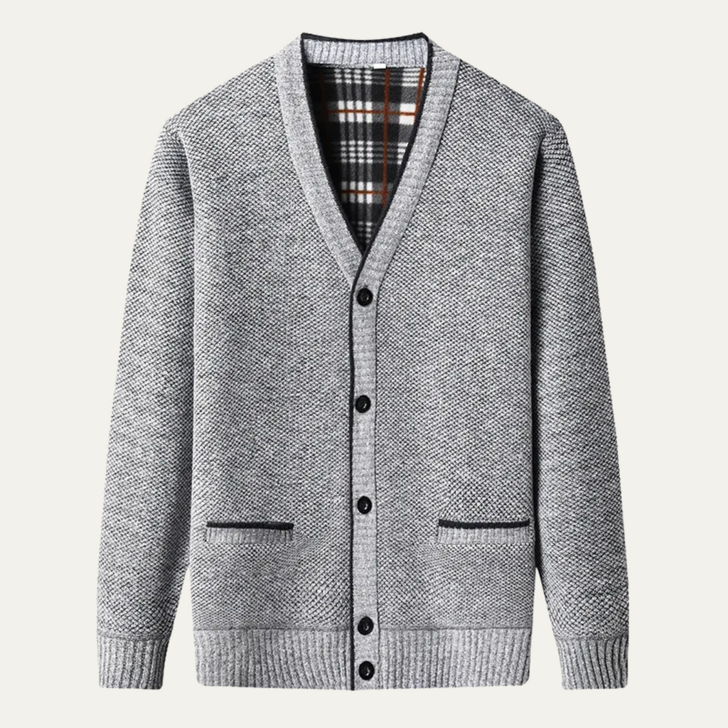 The Inverness Men's Classic Soft Knit Button Cardigan