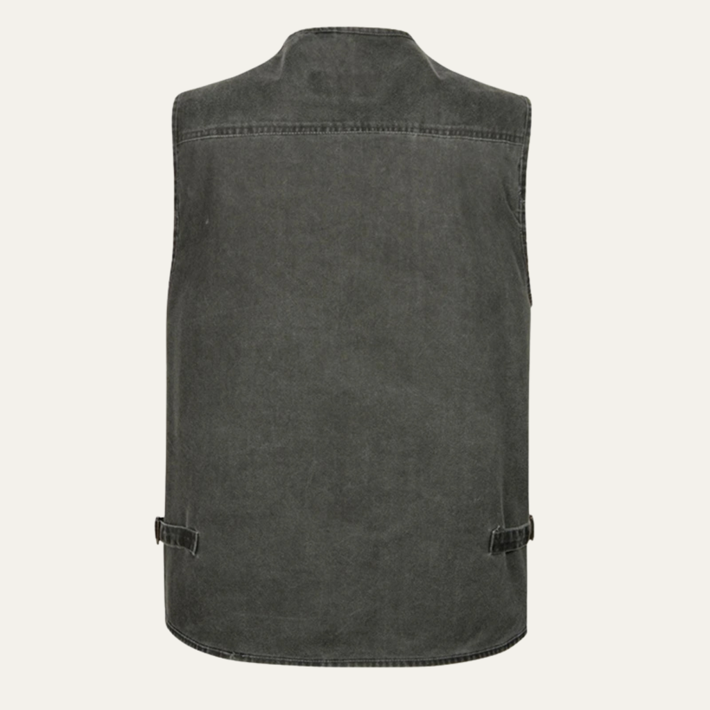 The Benevento Retro Outdoor Utility Multi Pocket Men’s Vest