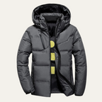 The Wrenford Men’s Puffer Down Winter Hooded Jacket