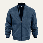 The SoHo Casual Vintage Suede Bomber Jacket for Men